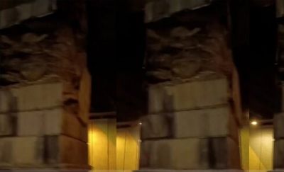Bakıda tunel qəzalı vəziyyətdə: Hər an uça bilər