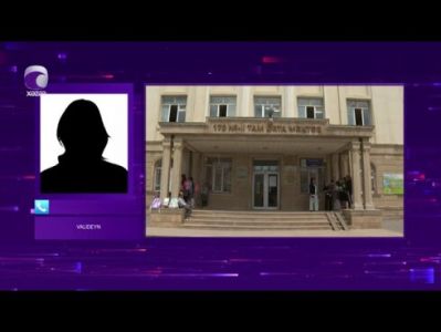 Bakıda məktəbdə QALMAQAL  VİDEO